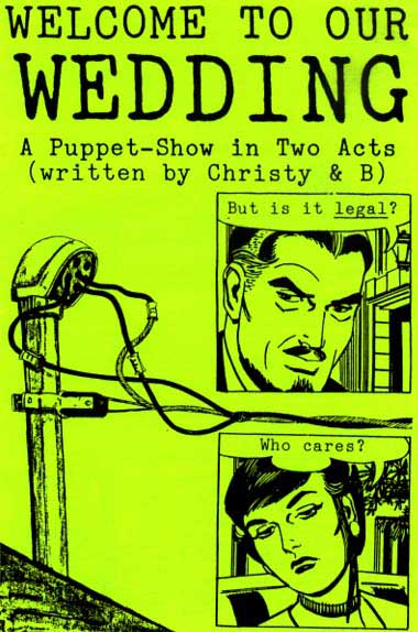 Welcome To Our Wedding