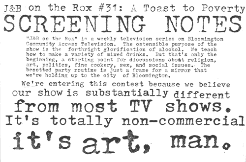 Screening Notes for ROX #31