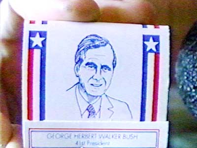 GHWB Meets His Match