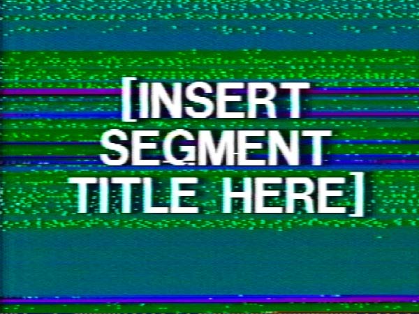 [Insert Segment Title Here]