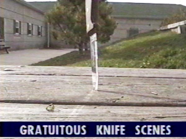 Gratuitous Knife Scenes